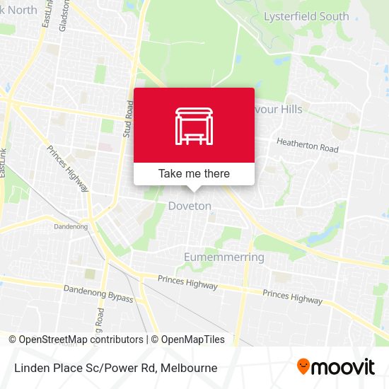 Linden Place Sc/Power Rd map