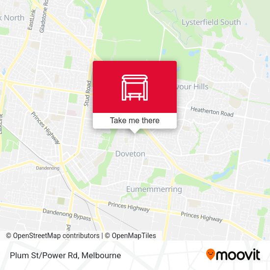 Plum St/Power Rd map