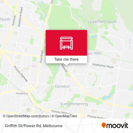 Griffith St/Power Rd map
