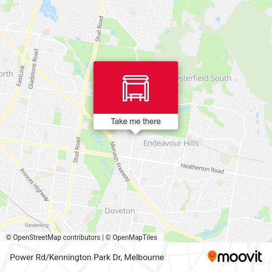 Power Rd/Kennington Park Dr map