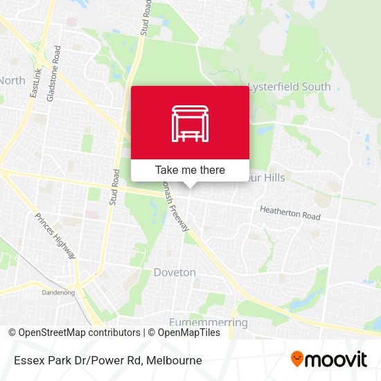 Essex Park Dr/Power Rd map