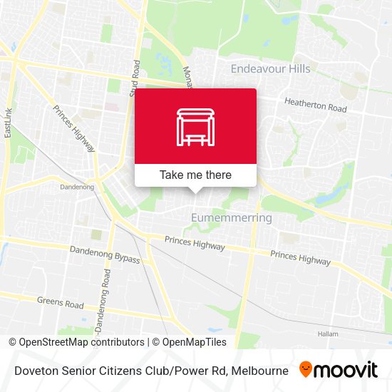 Doveton Senior Citizens Club / Power Rd map