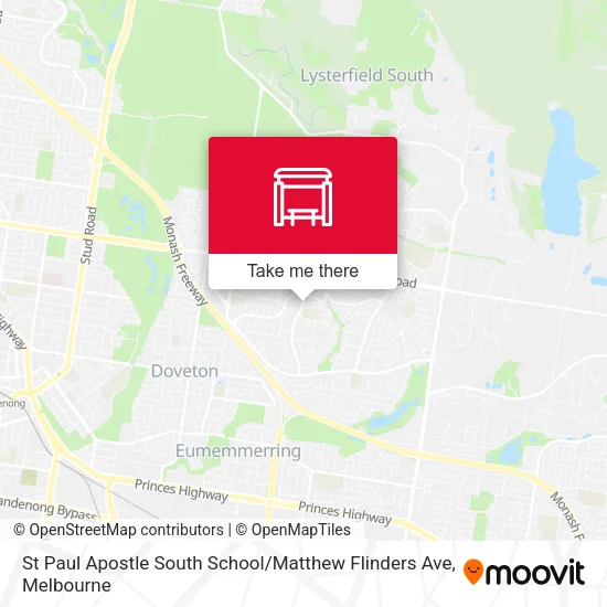 St Paul Apostle South School / Matthew Flinders Ave map