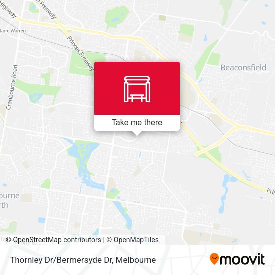 Thornley Dr/Bermersyde Dr map