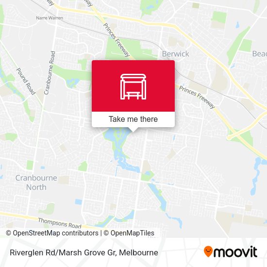 Riverglen Rd/Marsh Grove Gr map