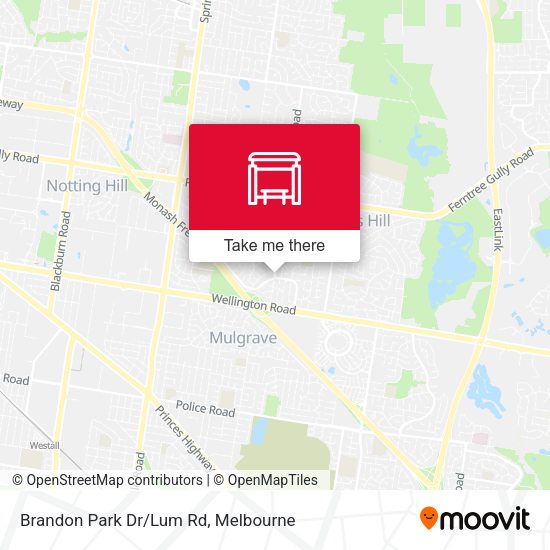 Brandon Park Dr/Lum Rd map