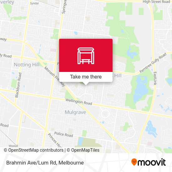 Brahmin Ave/Lum Rd map