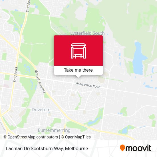 Lachlan Dr/Scotsburn Way map
