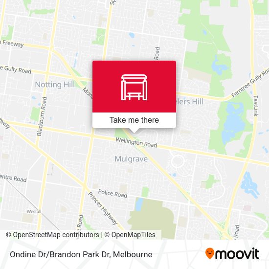 Ondine Dr/Brandon Park Dr map