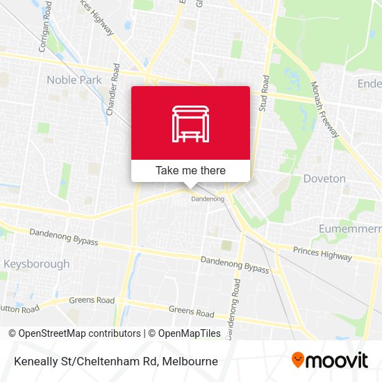 Keneally St/Cheltenham Rd map