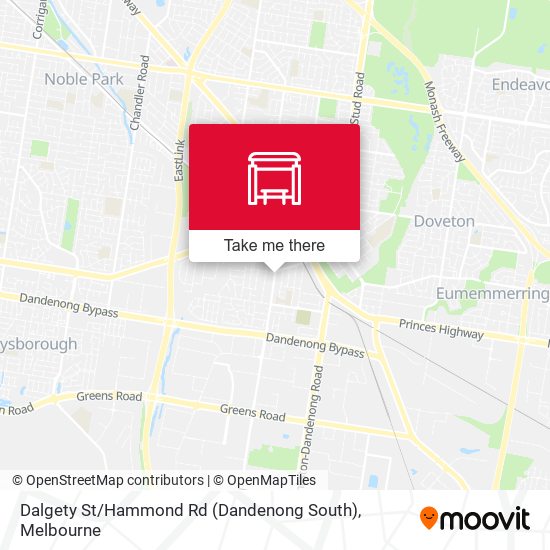 Dalgety St / Hammond Rd (Dandenong South) map