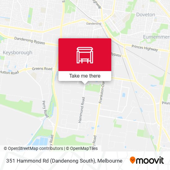 351 Hammond Rd (Dandenong South) map