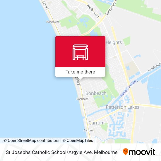 St Josephs Catholic School / Argyle Ave map