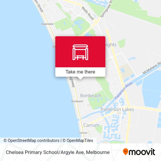 Chelsea Primary School / Argyle Ave map