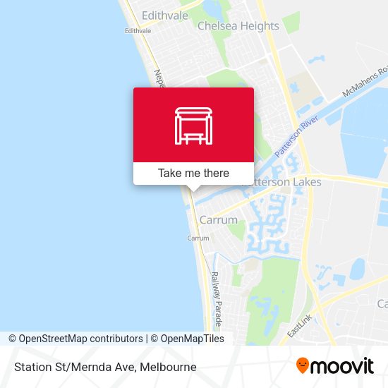 Station St/Mernda Ave map
