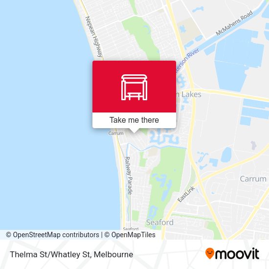 Thelma St/Whatley St map