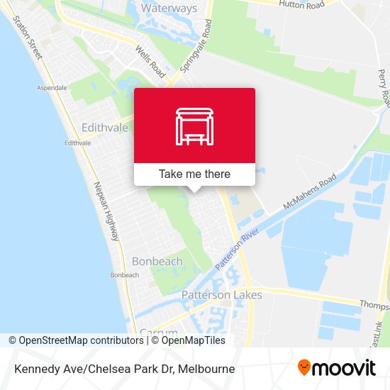 Kennedy Ave/Chelsea Park Dr map