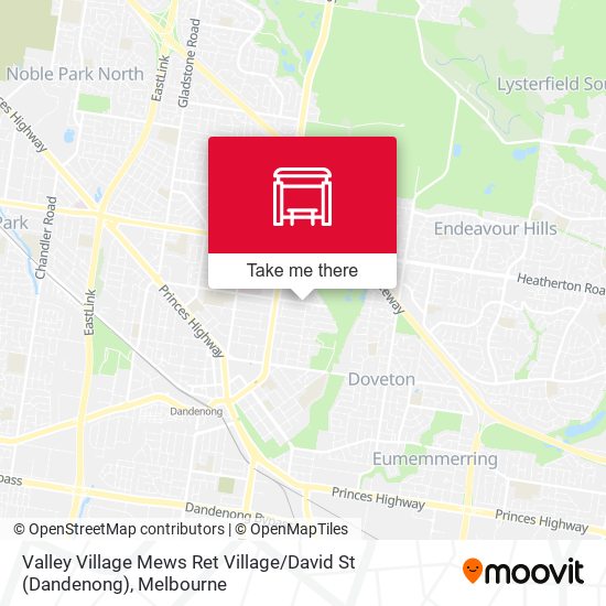 Valley Village Mews Ret Village / David St (Dandenong) map