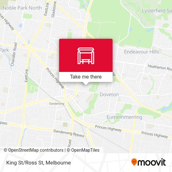King St/Ross St map