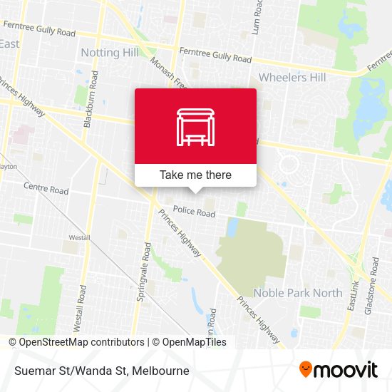 Suemar St/Wanda St map