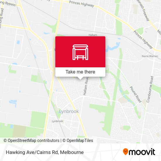 Hawking Ave/Cairns Rd map