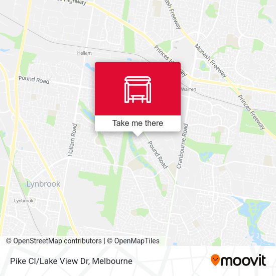 Pike Cl/Lake View Dr map