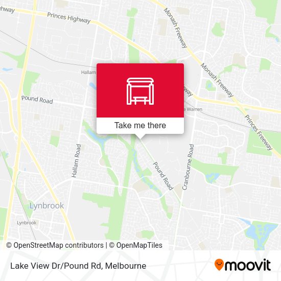 Lake View Dr/Pound Rd map