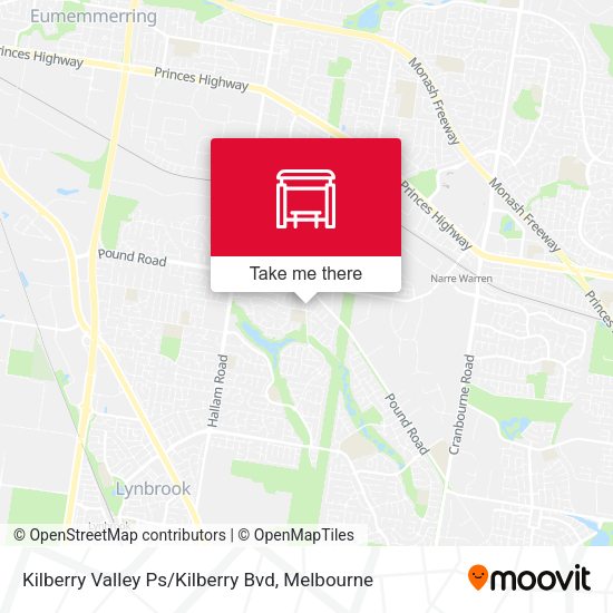 Kilberry Valley Ps / Kilberry Bvd map