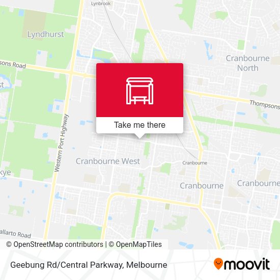 Geebung Rd/Central Parkway map