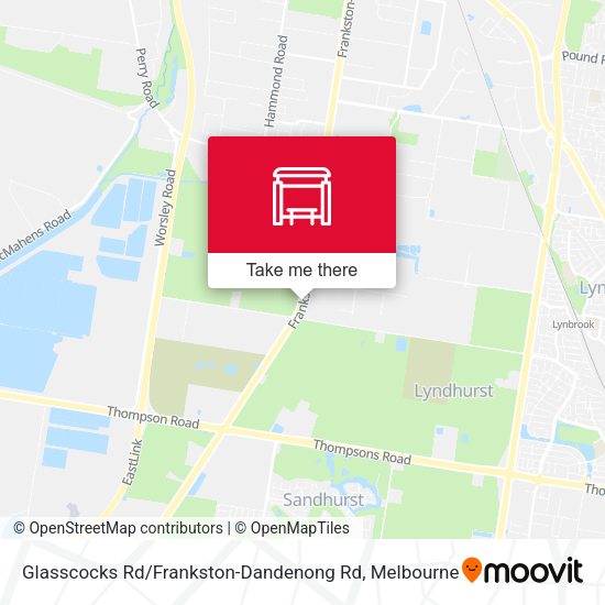 Glasscocks Rd / Frankston-Dandenong Rd map