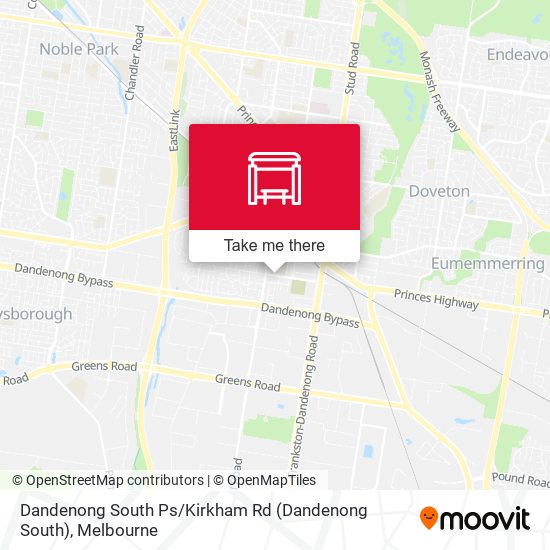 Dandenong South Ps / Kirkham Rd map