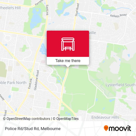 Police Rd/Stud Rd map