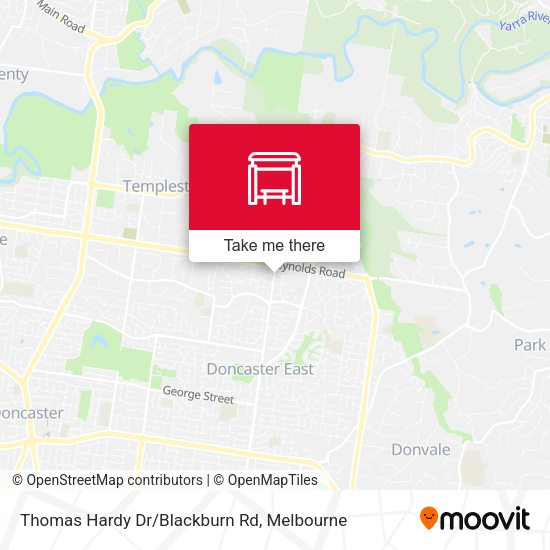Thomas Hardy Dr/Blackburn Rd map