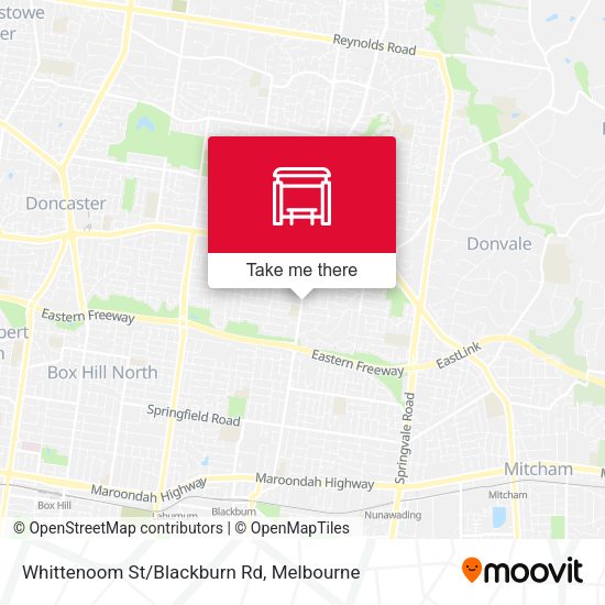 Whittenoom St/Blackburn Rd map