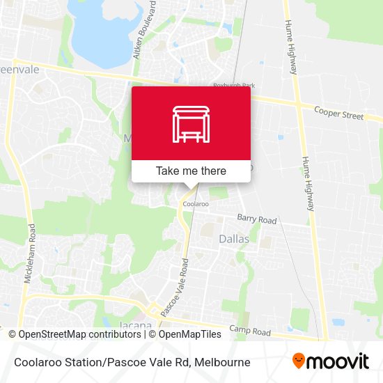 Coolaroo Station / Pascoe Vale Rd map