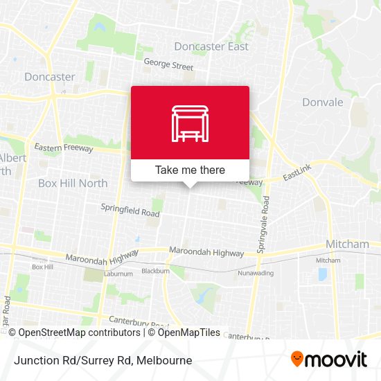 Junction Rd/Surrey Rd map