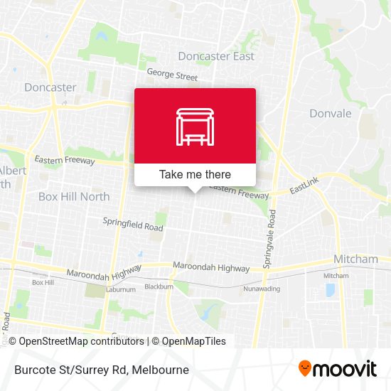 Burcote St/Surrey Rd map