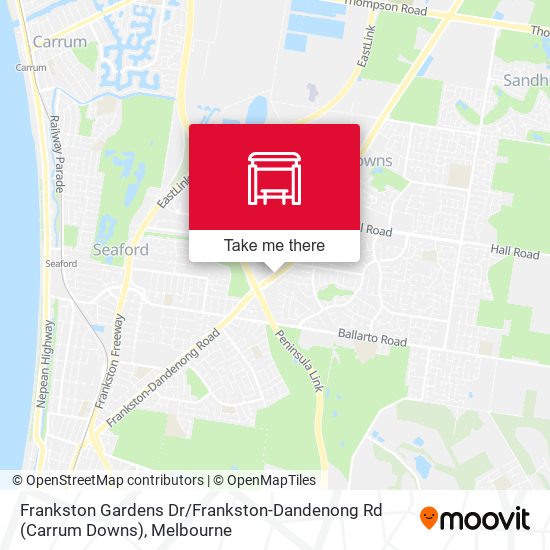 Frankston Gardens Dr / Frankston-Dandenong Rd (Carrum Downs) map