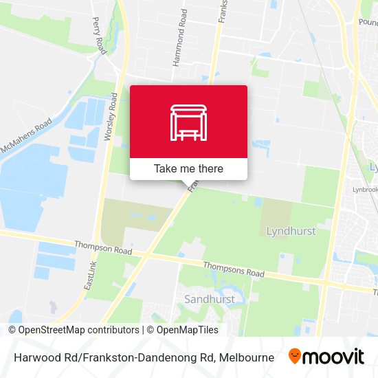 Harwood Rd / Frankston-Dandenong Rd map