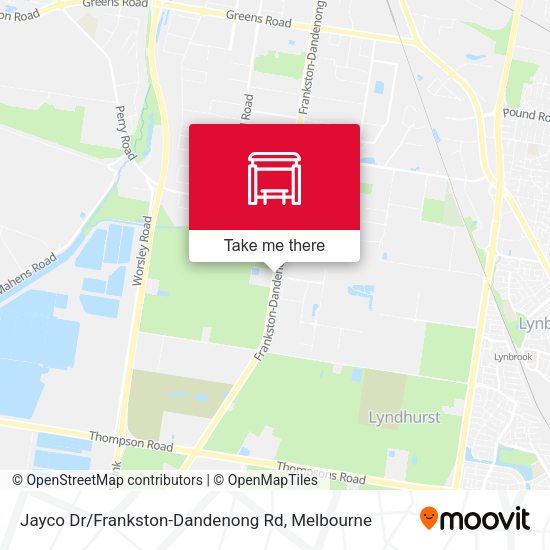 Jayco Dr / Frankston-Dandenong Rd map