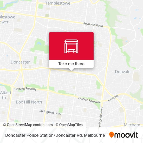 Doncaster Police Station / Doncaster Rd map