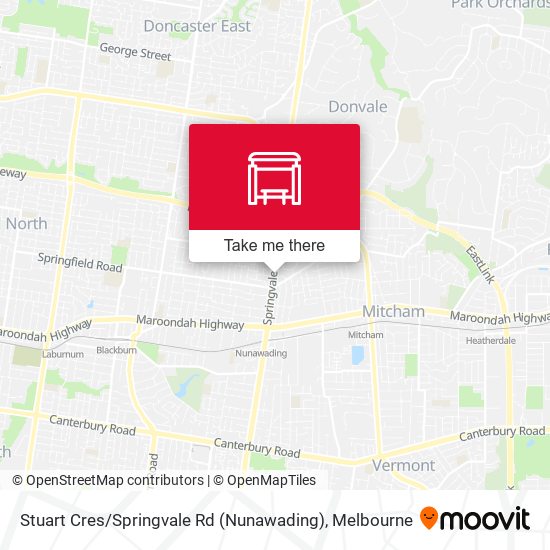 Stuart Cres / Springvale Rd (Nunawading) map