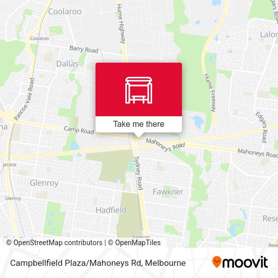 Campbellfield Plaza / Mahoneys Rd map