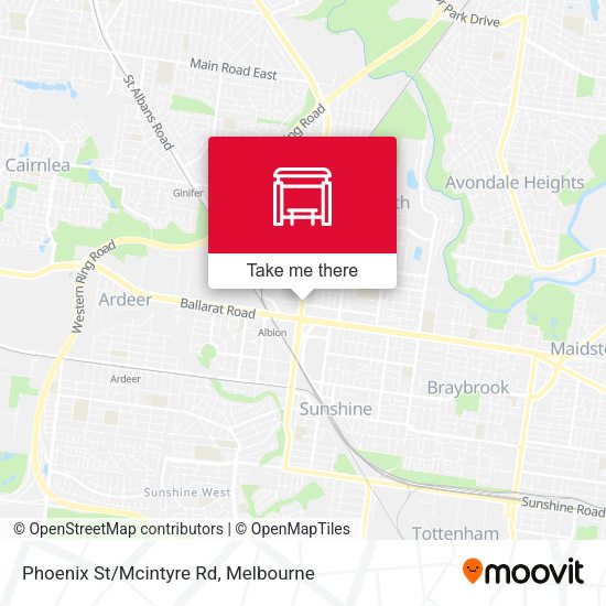 Phoenix St/Mcintyre Rd map
