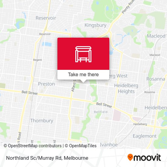 Northland Sc/Murray Rd map