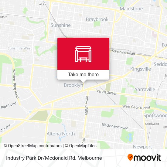 Industry Park Dr/Mcdonald Rd map
