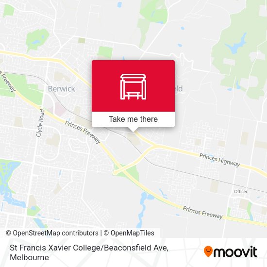 St Francis Xavier College / Beaconsfield Ave map