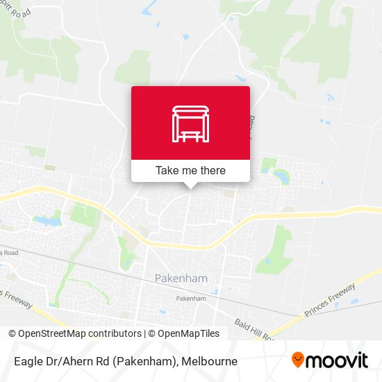 Mapa Eagle Dr/Ahern Rd (Pakenham)