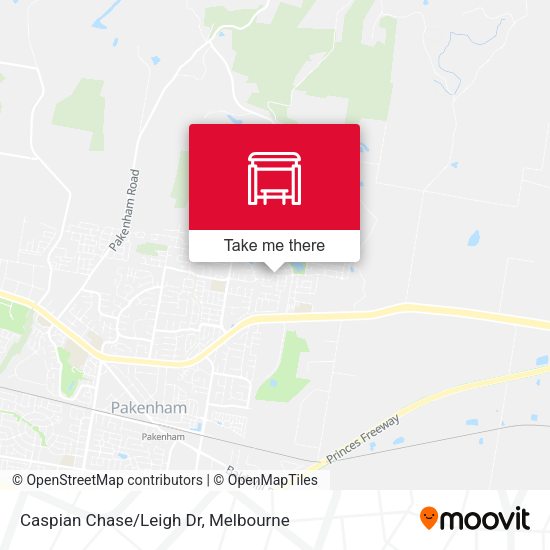 Caspian Chase/Leigh Dr map