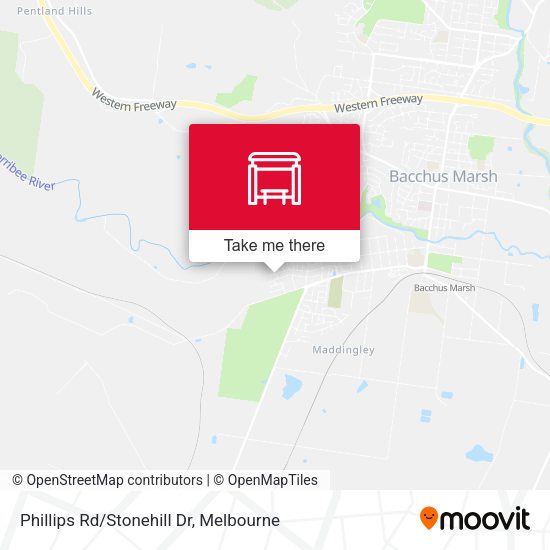 Phillips Rd/Stonehill Dr map